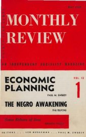 book Monthly Review Vol. 12, No. 1: May 1960