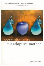 book Secret Thoughts of An Adoptive Mother