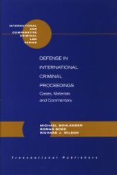 book Defense in International Criminal Proceedings