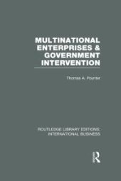 book Multinational Enterprises and Government Intervention (RLE International Business)