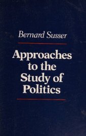 book Approaches to the Study of Politics