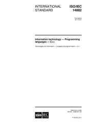 book ISO-IEC 14882-2011 Information technology — Programming languages — C++