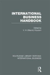 book International Business Handbook (RLE International Business)