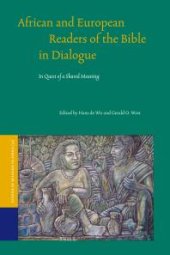 book African and European Readers of the Bible in Dialogue : In Quest of a Shared Meaning