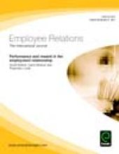 book Performance and Reward in the Employment Relationship