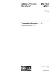 book ISO-IEC 14882-2017 Information technology — Programming languages — C++