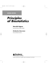 book Principles of Biostatistics