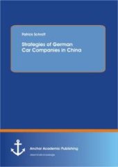 book Strategies of German Car Companies in China