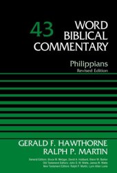 book Philippians (Word Biblical Commentary)