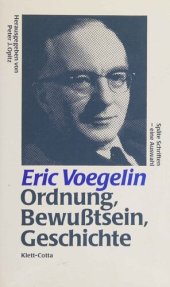 book Ordnung, Bewußtsein, Geschichte: Späte Schriften - eine Auswahl