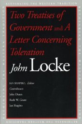 book Two Treatises of Government and A Letter Concerning Toleration