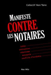 book Manifeste contre les notaires