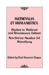 book Miscellany: Studies in Medieval and Renaissance Culture