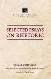 book Selected Essays on Rhetoric