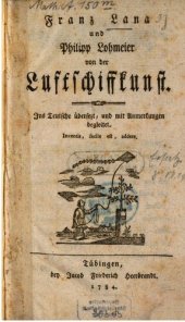 book Franz Lana und Philipp Lohmeier von der Luftschiffkunst