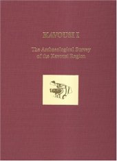 book Kavousi I: The Archaeological Survey of the Kavousi Region (Prehistory Monographs)