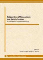 book Perspectives of Nanoscience and Nanotechnology