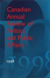 book Canadian Annual Review of Politics and Public Affairs: 1998