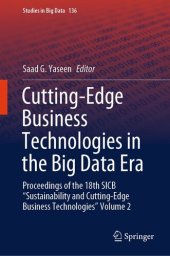 book Cutting-Edge Business Technologies in the Big Data Era