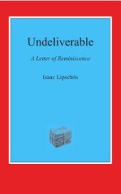 book Undeliverable (POD): A Letter of Reminiscence