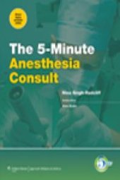 book 5-Minute Anesthesia Consult