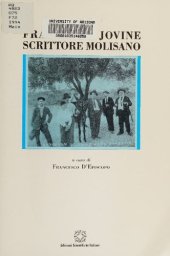 book Francesco Jovine scrittore molisano