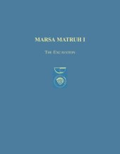 book Marsa Matruh I: The Excavation (Prehistory Monographs)