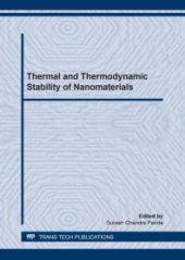 book Thermal and Thermodynamic Stability of Nanomaterials