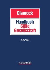 book Handbuch Stille Gesellschaft: Gesellschaftsrecht – Steuerrecht