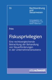 book Fiskusprivilegien