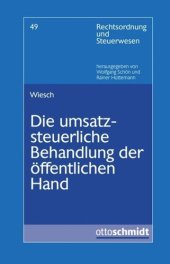 book Die umsatzsteuerliche Behandlung der öffentlichen Hand