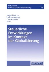 book Steuerliche Entwicklungen im Kontext der Globalisierung