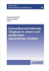 book Grenzüberschreitende Tätigkeit in einem sich ändernden steuerlichen Umfeld