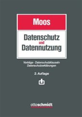 book Datenschutz und Datennutzung