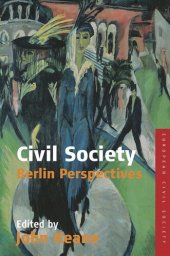 book Civil Society: Berlin Perspectives