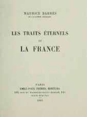 book Les Traits éternels de la France