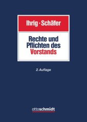 book Rechte und Pflichten des Vorstands