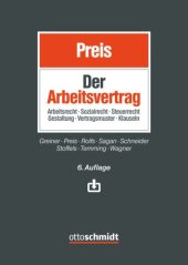 book Der Arbeitsvertrag: Handbuch der Vertragsgestaltung