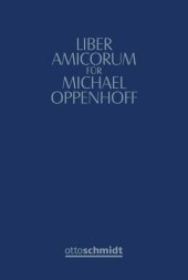 book Liber amicorum Michael Oppenhoff