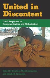 book United in Discontent: Local Responses to Cosmopolitanism and Globalization