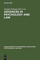 book Advances in Psychology and Law: International Contributions