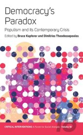 book Democracy's Paradox: Populism and its Contemporary Crisis