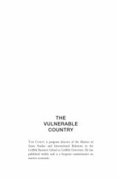 book Vulnerable Country: Australia and the Global Economy