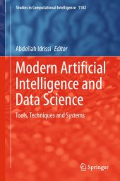 book Modern Artificial Intelligence and Data Science: Tools, Techniques and Systems