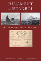 book Judgment At Istanbul: The Armenian Genocide Trials