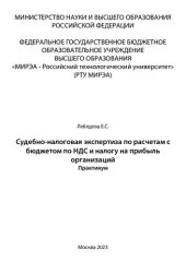 book Судебно-налоговая экспертиза по расчетам с бюджетом по НДС и налогу на прибыль организаций: Практикум