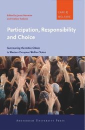 book Participation, Responsibility and Choice: Summoning the Active Citizen in Western European Welfare States