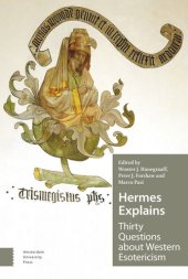 book Hermes Explains: Thirty Questions about Western Esotericism