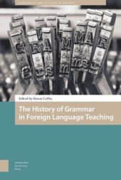 book The History of Grammar in Foreign Language Teaching