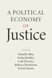 book A Political Economy of Justice